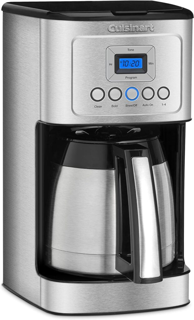 Cuisinart Stainless Steel Coffee Maker, 12-Cup Thermal, Silver