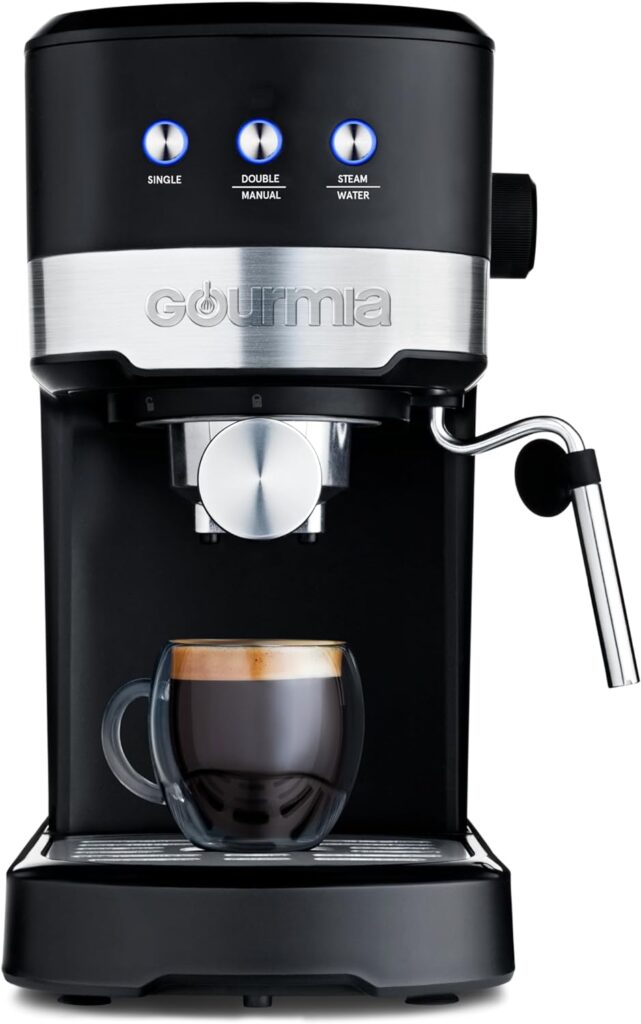 Gourmia Digital Coffee Machine 12-Cup Large coffee maker integrated Coffee Grinder  glass coffee pot with reusable stainless steel mesh coffee filter 4-Hour Keep-Warm and Freshness Indicator GCM3180