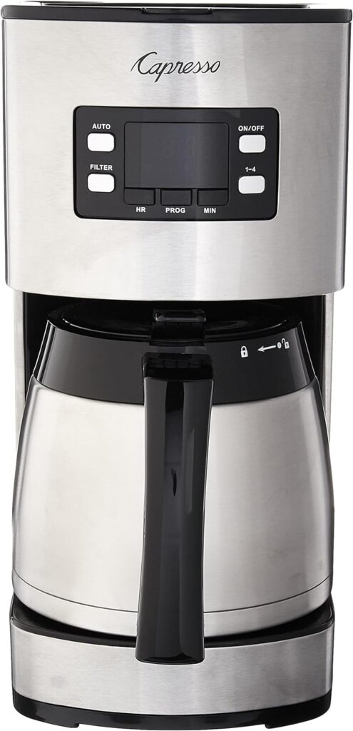 Capresso 435.05 Stainless Steel 10 Cup Thermal Coffee Maker ST300