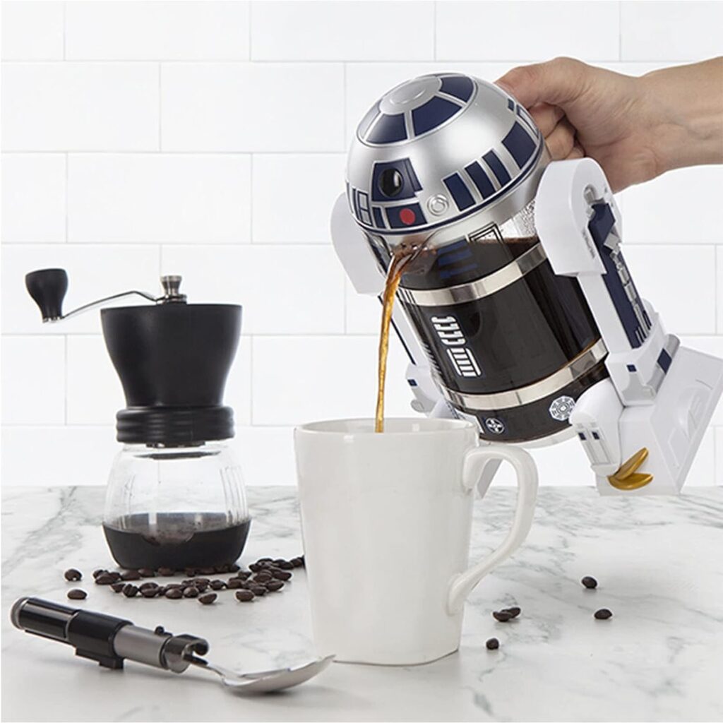 Oxlaser Star Wars R2D2 Robot Mini Household Hand Pour Coffee Machine Coffee Pot Insulation Pot